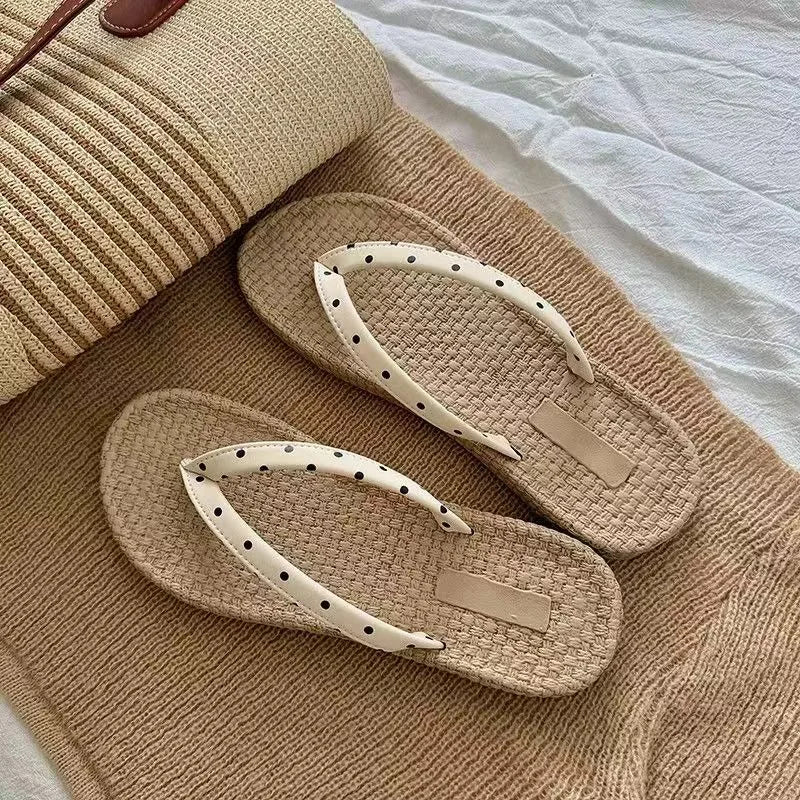 2026 Summer Women's Wave Point Lightweight Comfortable Slippers Women Zpaxo WHITE 37