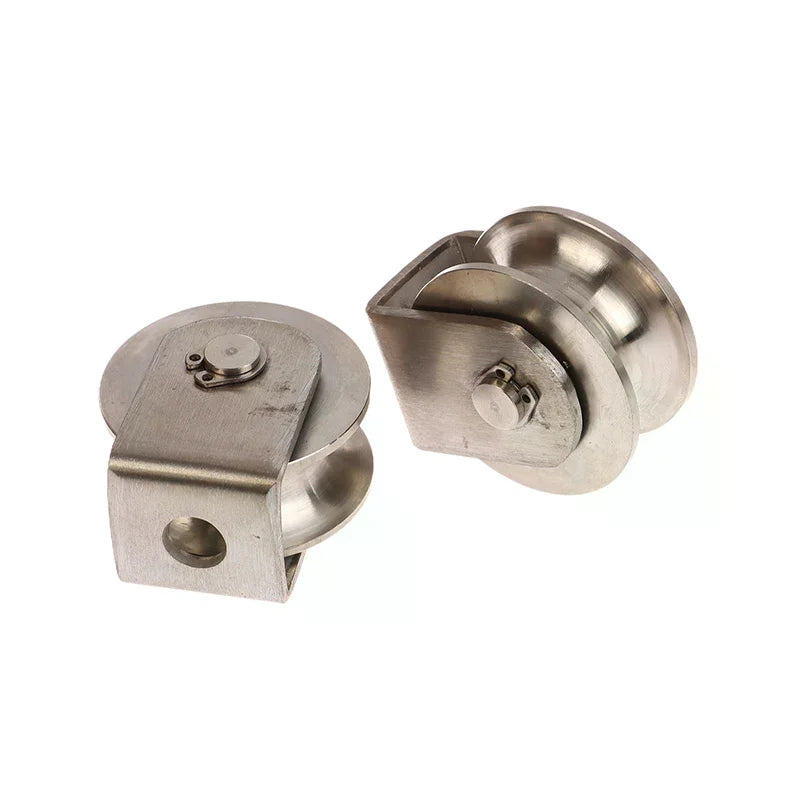 Stainless Steel Heavy Duty Roller Wheel Bearing Pulley Strong Zpaxo
