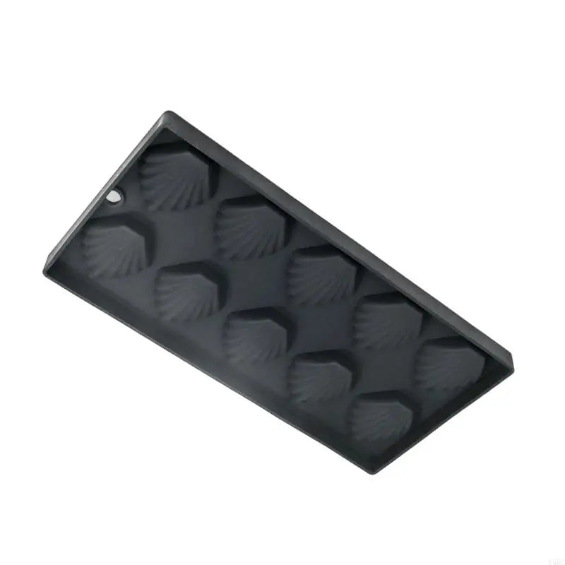 Easy Cleaning 10 Cavity Silicones Shell Molds For Homemade Madeleines Dessert Zpaxo