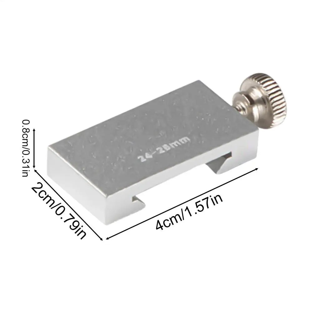 Ruler Positioning Block Aluminum Alloy Stopper Precision Scribe Zpaxo 26mm