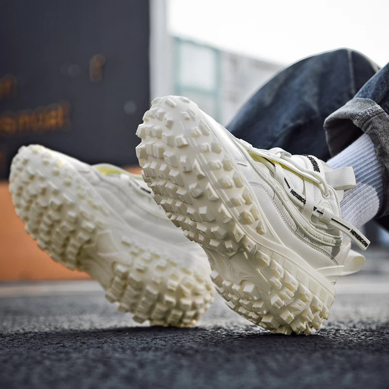 Men's Shoes Sneakers Casual Luxury Trainers Race Running Breathable