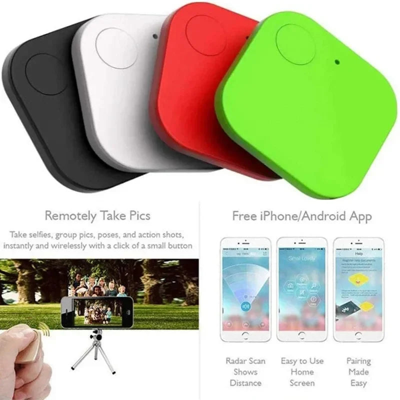 Mini Bluetooth Tracker Tag – Key, Pet, Bag & Car Finder