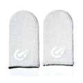 652F Breathable Silver Fiber Touch Display Finger Covers 360 Degree Zpaxo White CN