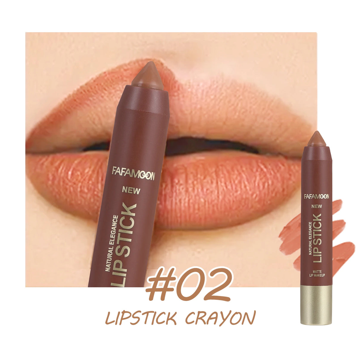 Lipliner Durable Waterproof Easy Slippery Suitable All Skin Types Zpaxo FA2521-02