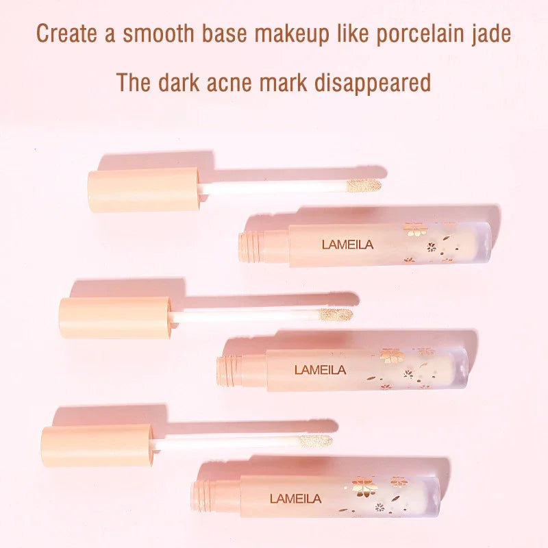 Eyes Face Concealer Liquid Cover Dark Circles Acne Natural Make up Effect Anti cernes Base Foundation Cream Cosmetics Zpaxo