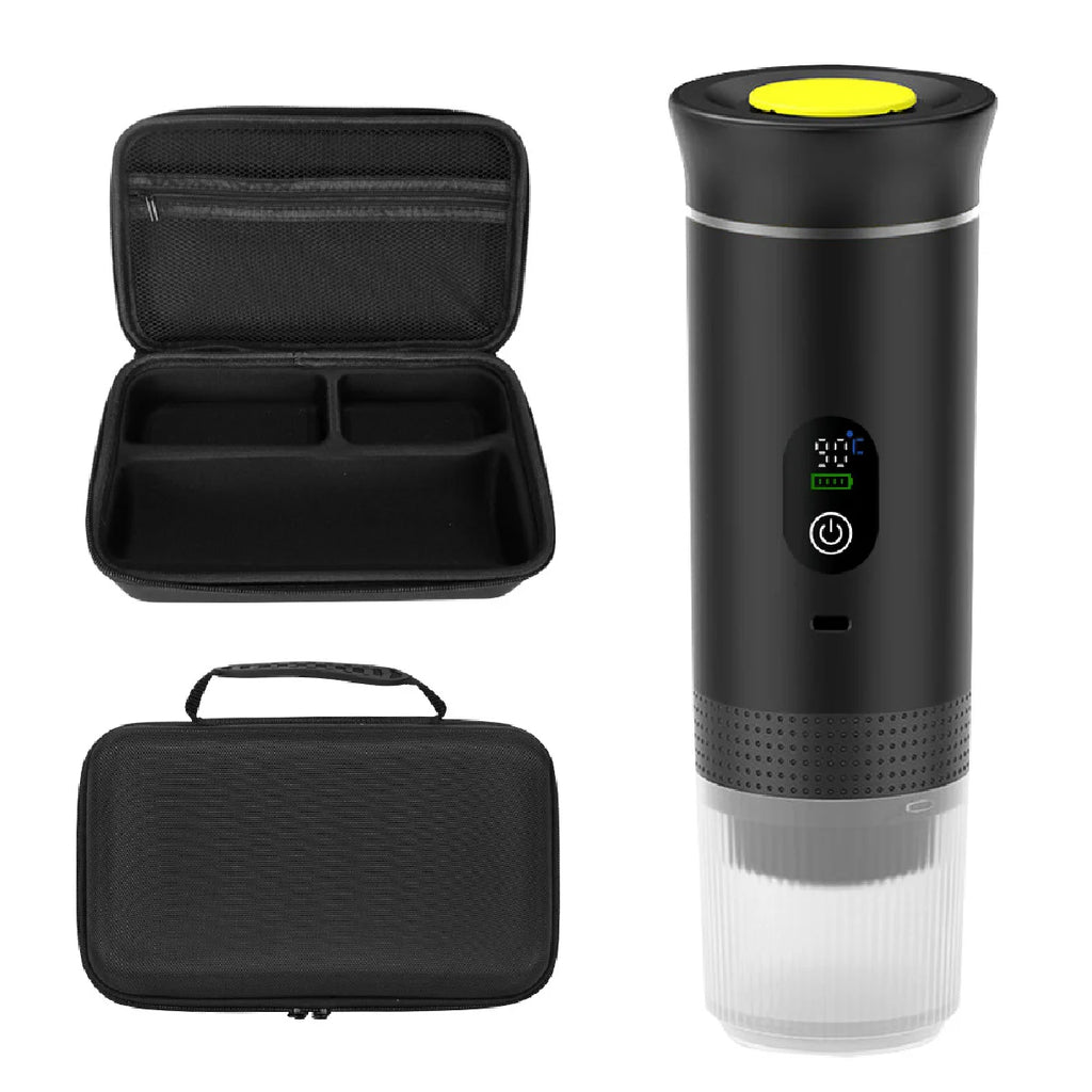 Portable Rechargeable Capsule Espresso Maker – 3-in-1 Outdoor Portable Espresso Maker Zpaxo