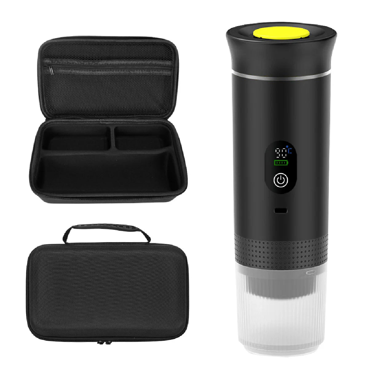 Portable Rechargeable Capsule Espresso Maker – 3-in-1 Outdoor Portable Espresso Maker Zpaxo