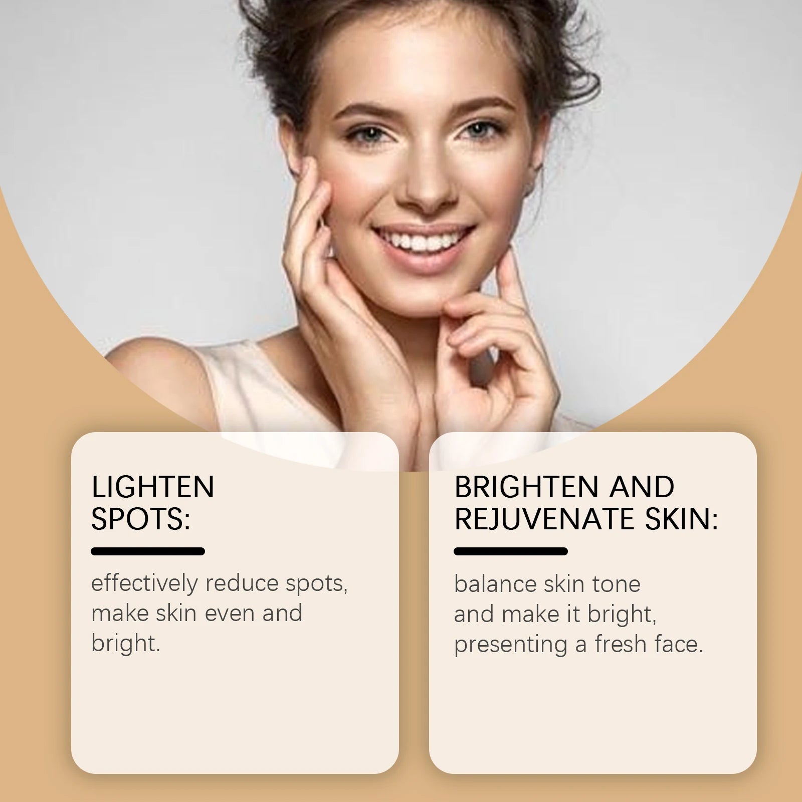 Brightening Facial Serum for Dark Spots Dull Skin Hydrating and Oil Balancing Face Care for Sensitive Skin Women Glow Serum 30ml Zpaxo