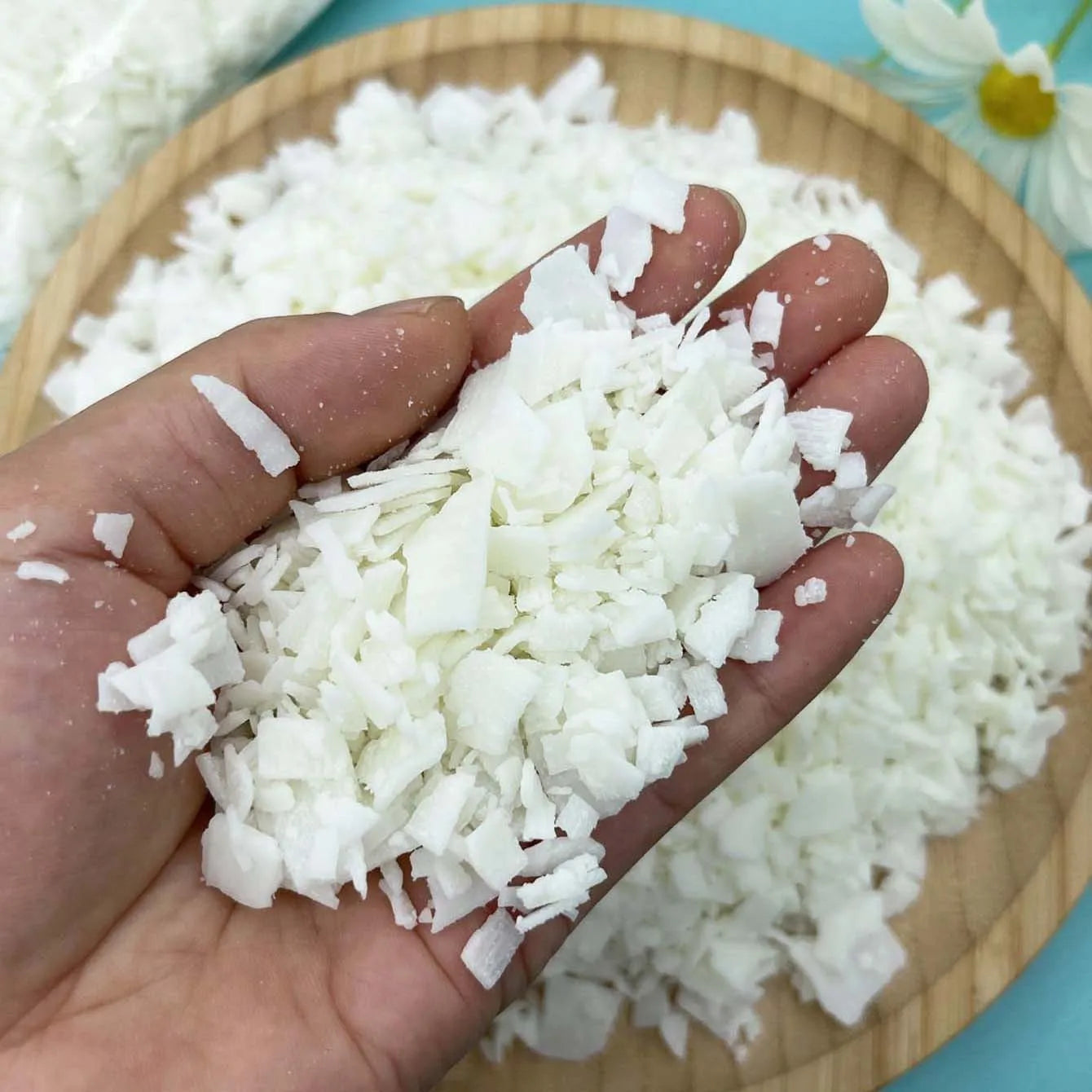 Natural Soy Wax Flakes for DIY Candle Making – 50g to 500g Candle Making Wax Zpaxo 500G Soy Wax