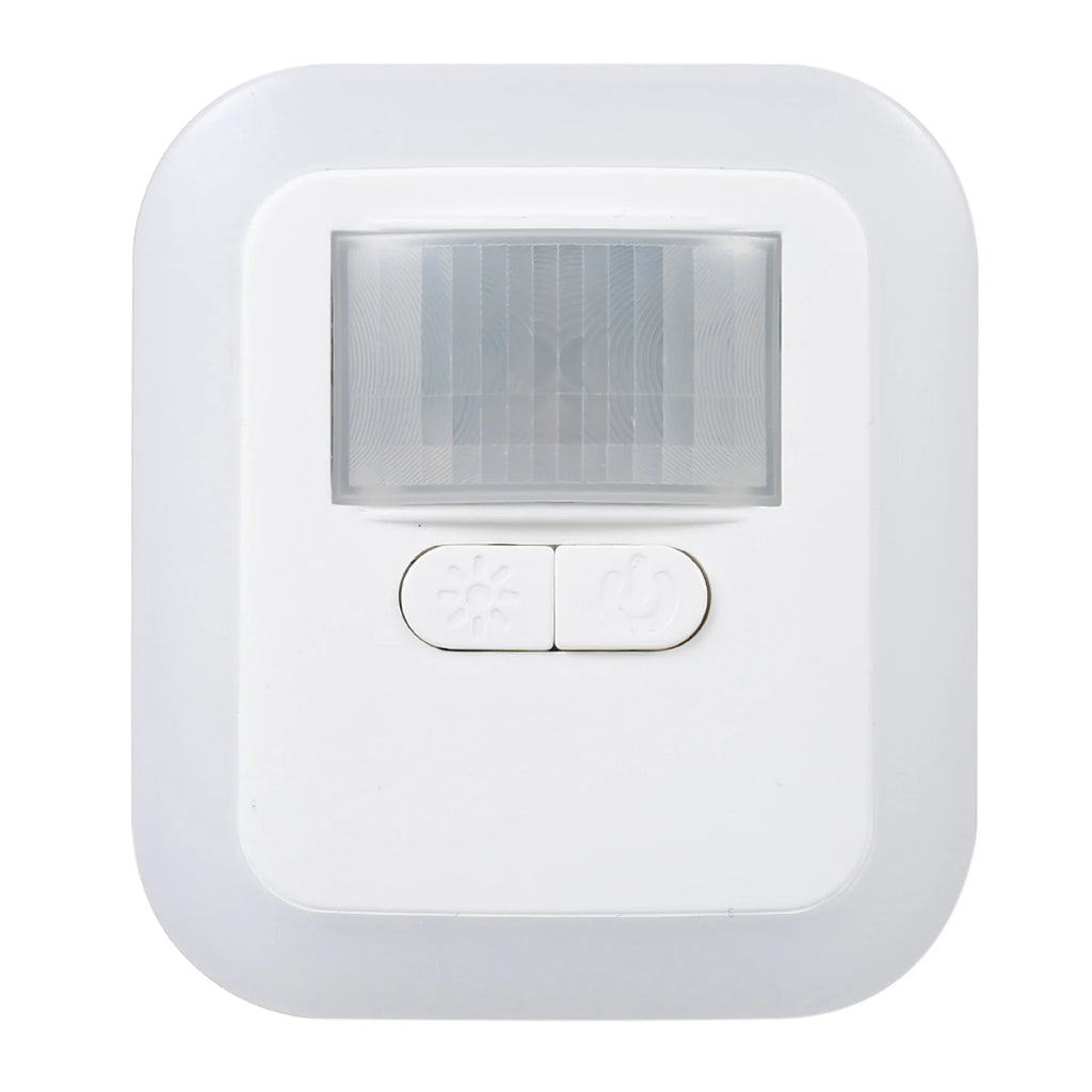 LED Lights Room LED Plug-in Motion Sensor Light Wall Night Lamp Lighting Time Adjustable for Living Room Bedroom Stairs Zpaxo WHITE WHITE US