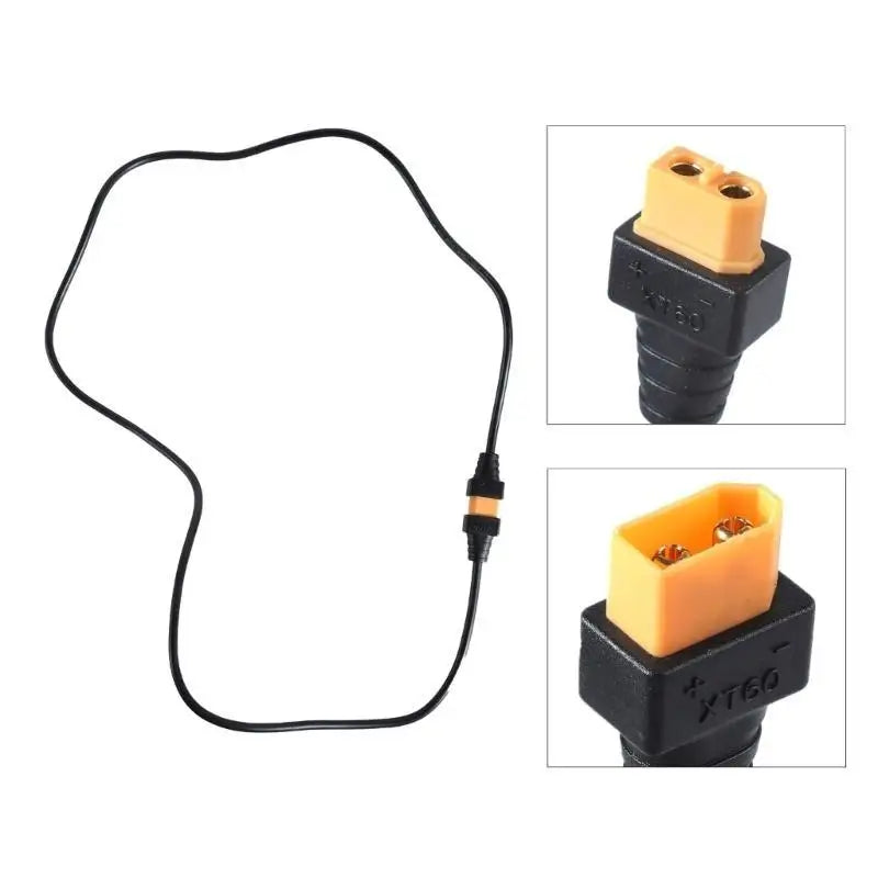 652F 300/500cm XT60 Extension Cable 18AWG Male to Female Connectors Cord Wire for Solar Battery Packs Remote Control Toy Zpaxo