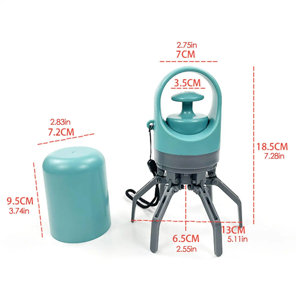Dog Poop Scooper Pet Waste Cleaner Compact Design Effective and Simple Dog Waste Picker Dog Poop Scooper Easy-to-Use for Pet Zpaxo