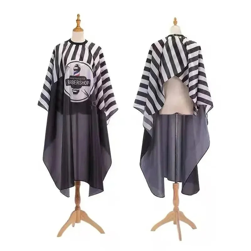 Waterproof Barber Cape – Retro Taffeta Salon Hair Cutting Cloth Salon Barber Cape Zpaxo WB-06