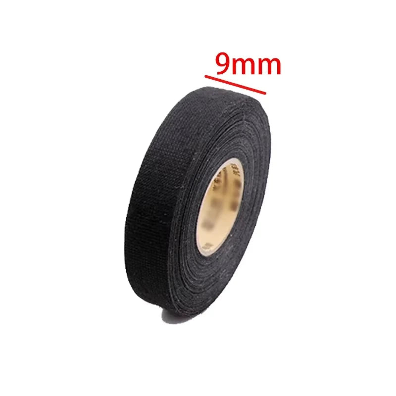Auto Car Flannel Flannelette Adhesive Tape Wiring Harness Anti Rattle Self Adhesive Felt Tape Auto Repair Tools Zpaxo 9mm 15M