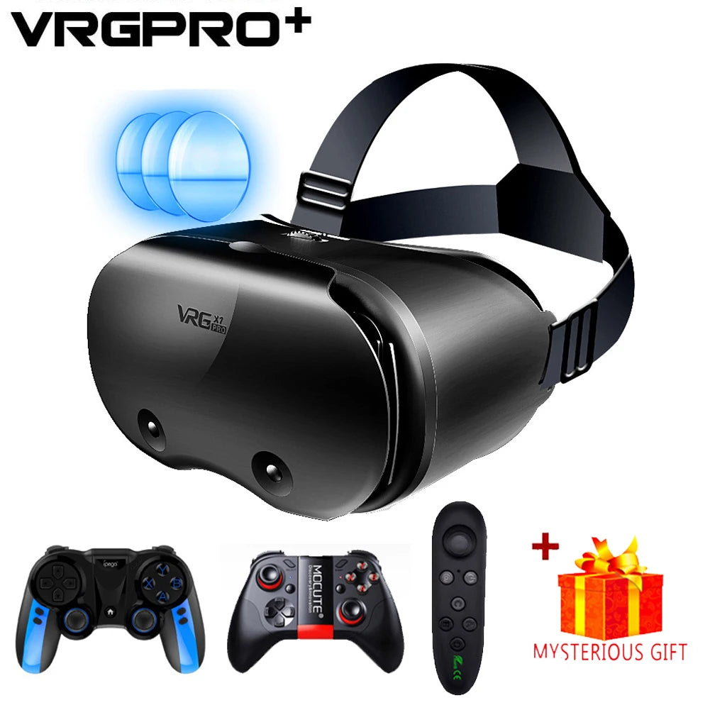 VRG PRO X7 3D VR Headset Goggles – iPhone & Android VR Headset Zpaxo