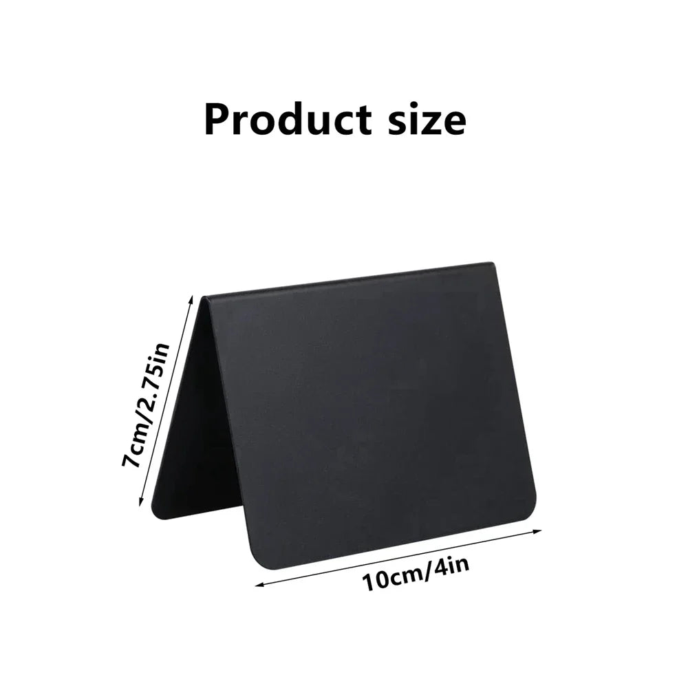Mini Chalkboards Rectangular Blackboard Double Sided Chalkboard Zpaxo