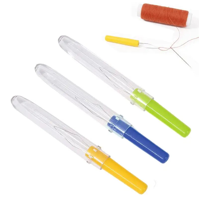 Needle Threader Tool Automatic Sewing Household Colorful Universal