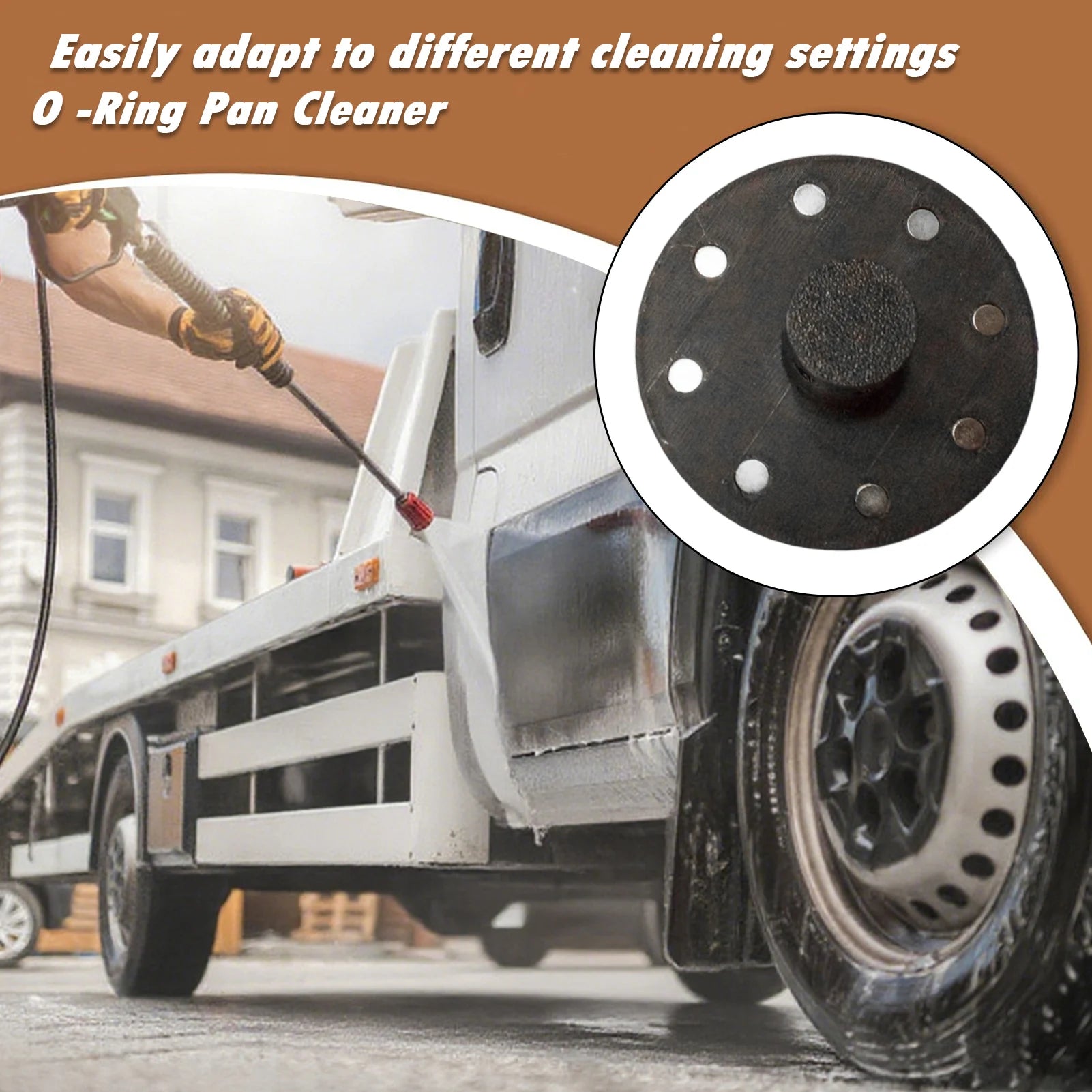 Quick Connect Undercarriage Cleaner Vehicle Chassis Wash Pressure