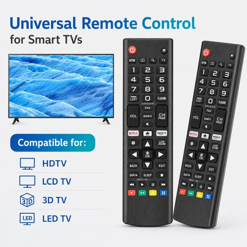 AKB75375607 Universal Remote Control For 4K Smart TV AKB75095307 AKB74915305 AKB7509530 AKB74915324 Replacement Remote Control Zpaxo