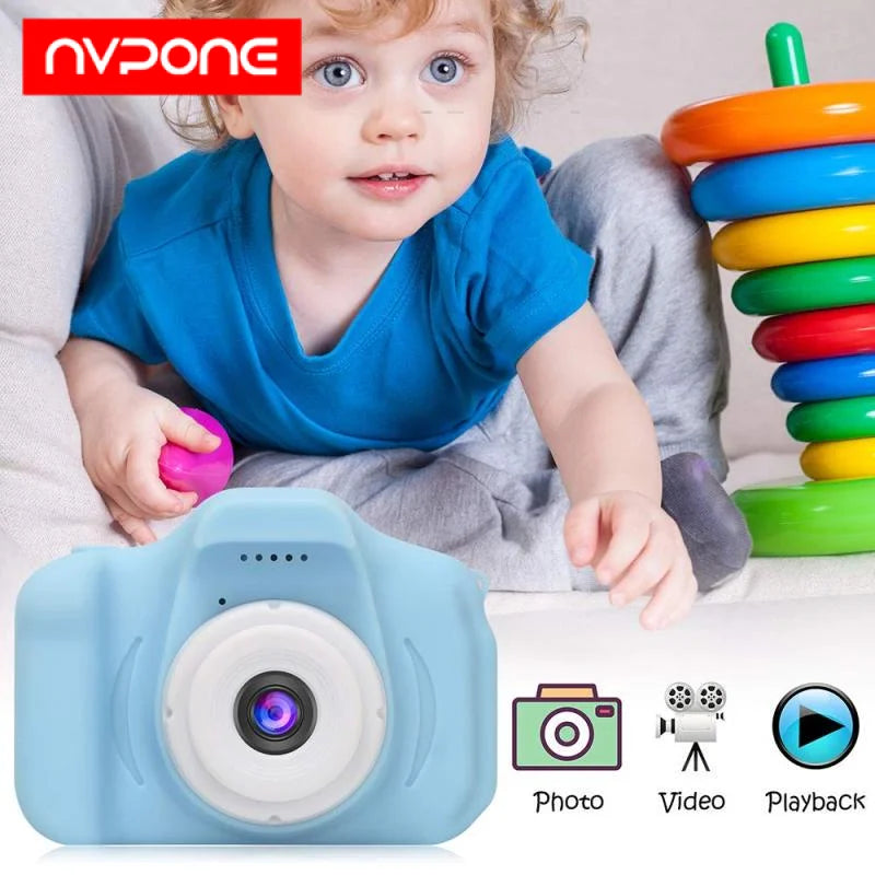 Mini Kids HD Digital Camera Rechargeable Shockproof Video Children