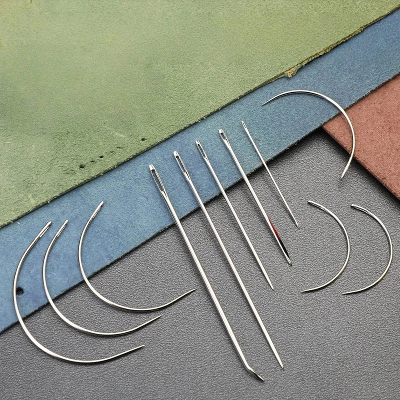 Leather craft tool hand sewing set, leather carving, DIY sewing needle, canvas thread combination, 20 pcs printing punch Zpaxo