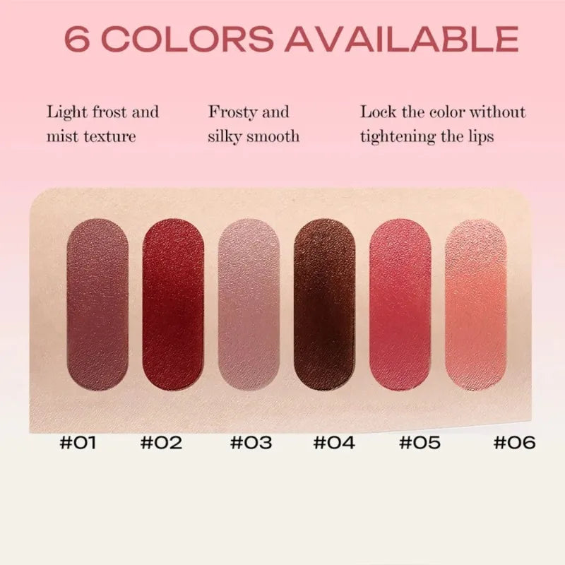 Velvet Matte Lipstick Soft Pigment Waterproof Long Lasting Lip Gloss