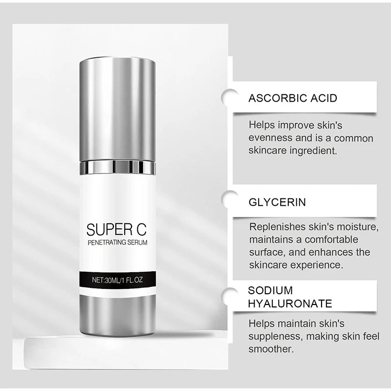 Miwei Vitamin C Face Serum – Brightening & Moisturizing Essence Vitamin C Face Serum Zpaxo