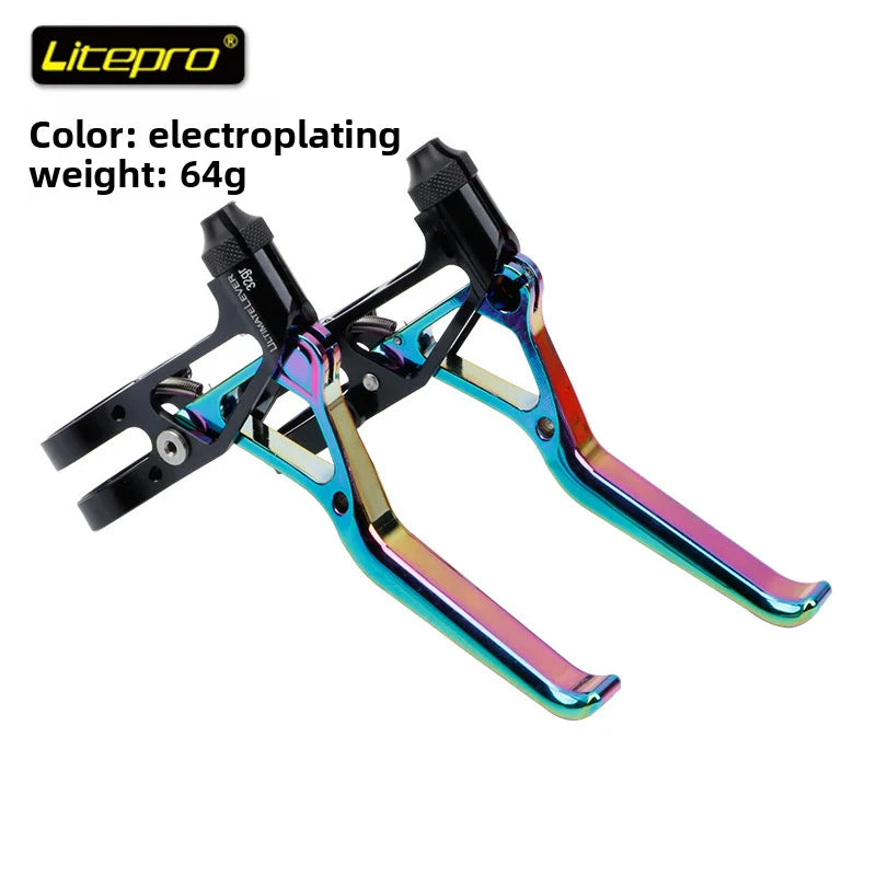 Litepro CNC V Brake Lever 64g – Lightweight Road Bike Handbrake