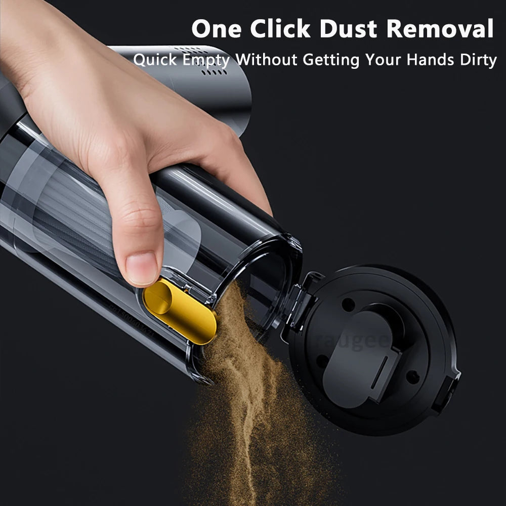 Car Vacuum Cleaner Mini Handheld Wireless Portable Dual Use Home