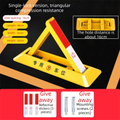 Portable Folding Parking Space Lock Thickened Anti-collision Pressure Zpaxo 48cm without lock