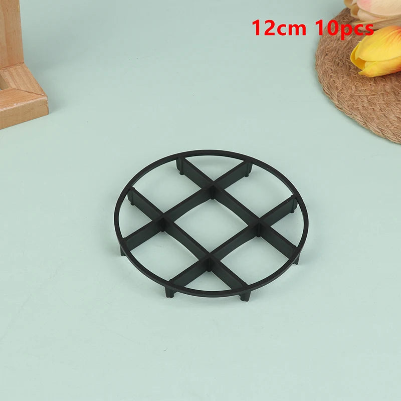 Anti Rot Root Plastic Saucer Bracket Drip Plant Flowerpot Tray Indoor Zpaxo 12cm
