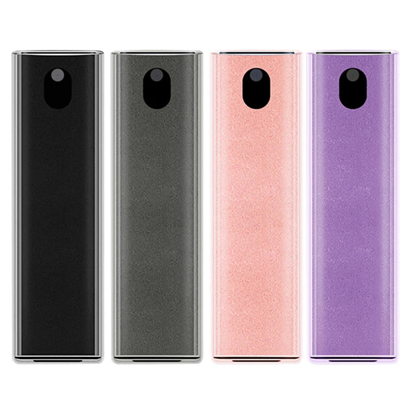 2 in1 Microfiber Screen Cleaner Spray Bottle Mobile Phone Tablet Computer Microfiber Cloth Cleaning Wipes For Apple Watch IPhone Zpaxo