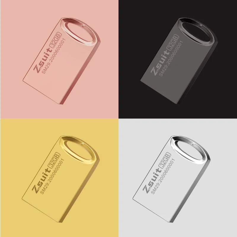 Zsuit Usb Flash Drive Memory Stick 8GB 32GB 64GB 128GB Pen Drive For Laptop Usb 3 0 Stick Free Delivery Gift Custom Logo Zpaxo