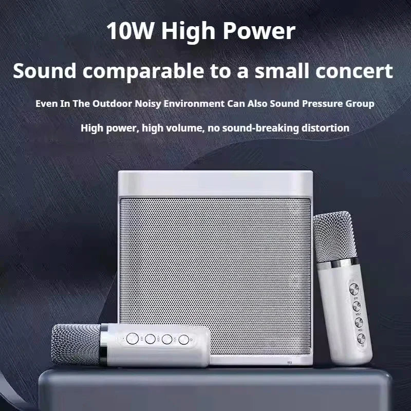 AyeBeau Portable Karaoke Bluetooth Speaker with Microphone Karaoke Bluetooth Speaker Zpaxo