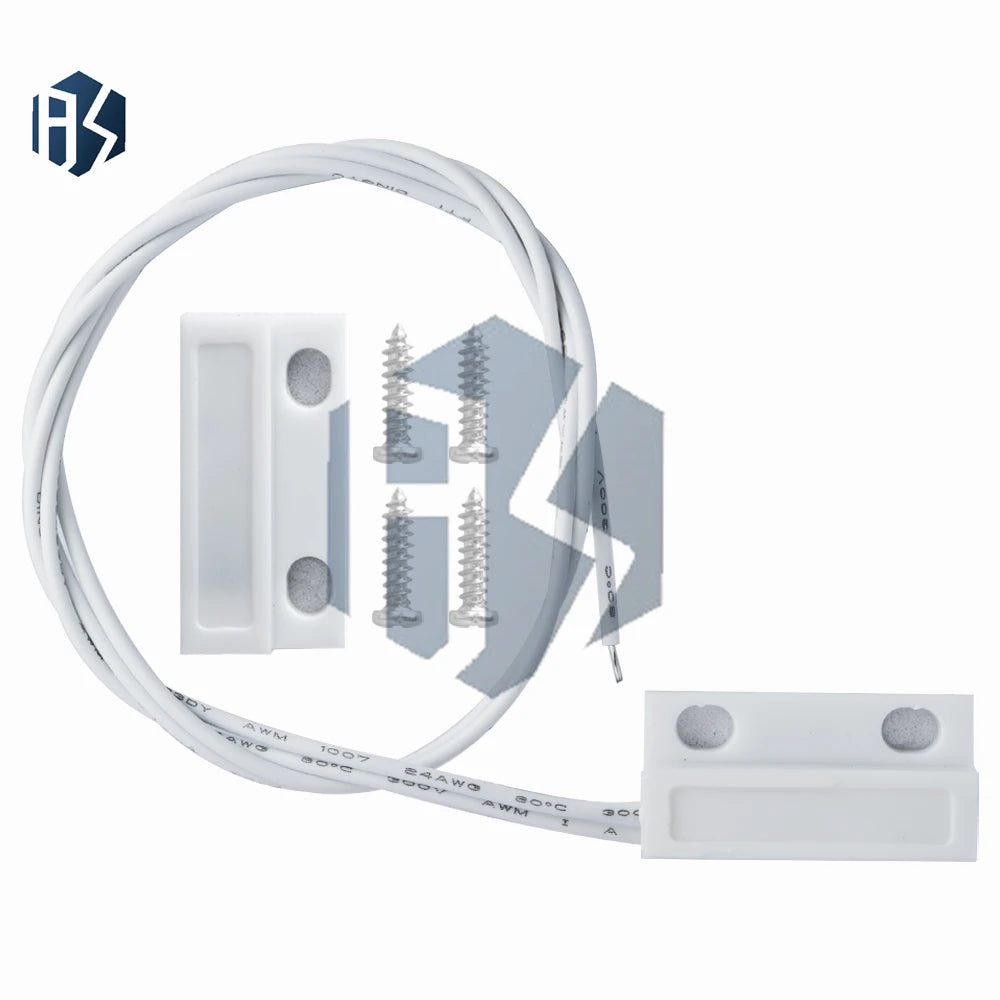 MC-38 MC38 Wired Door Window Sensor Wire Lengthen Randomly Magnetic Zpaxo