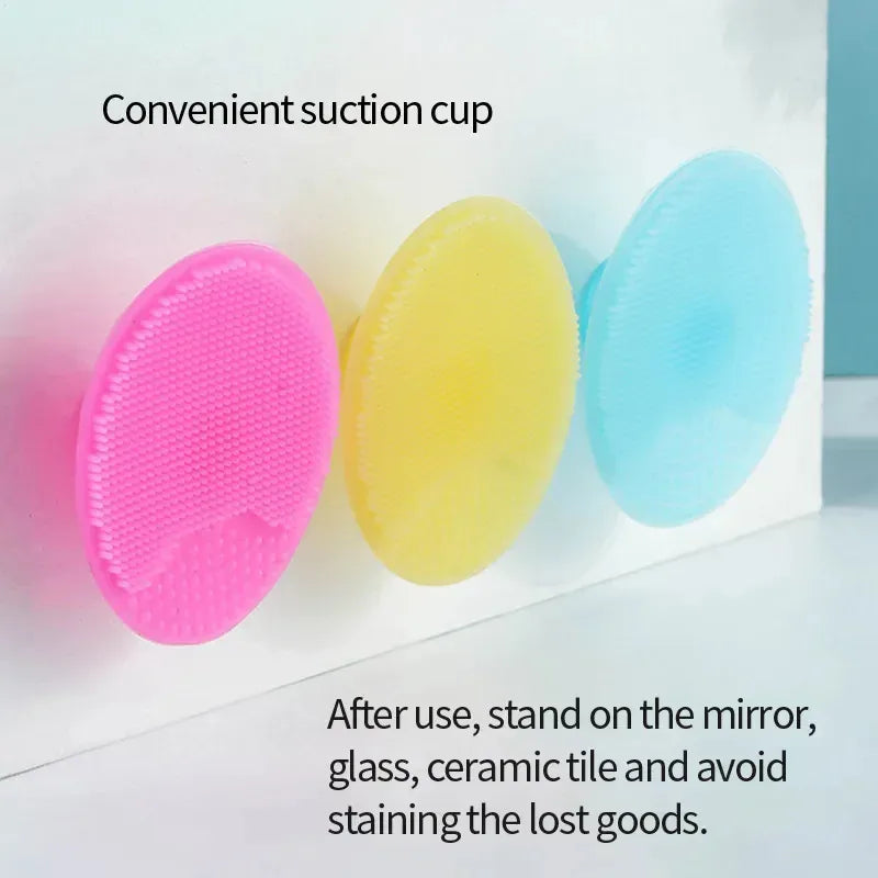 Soft Silicone Baby Bath Scalp Brush – Newborn Hair Care