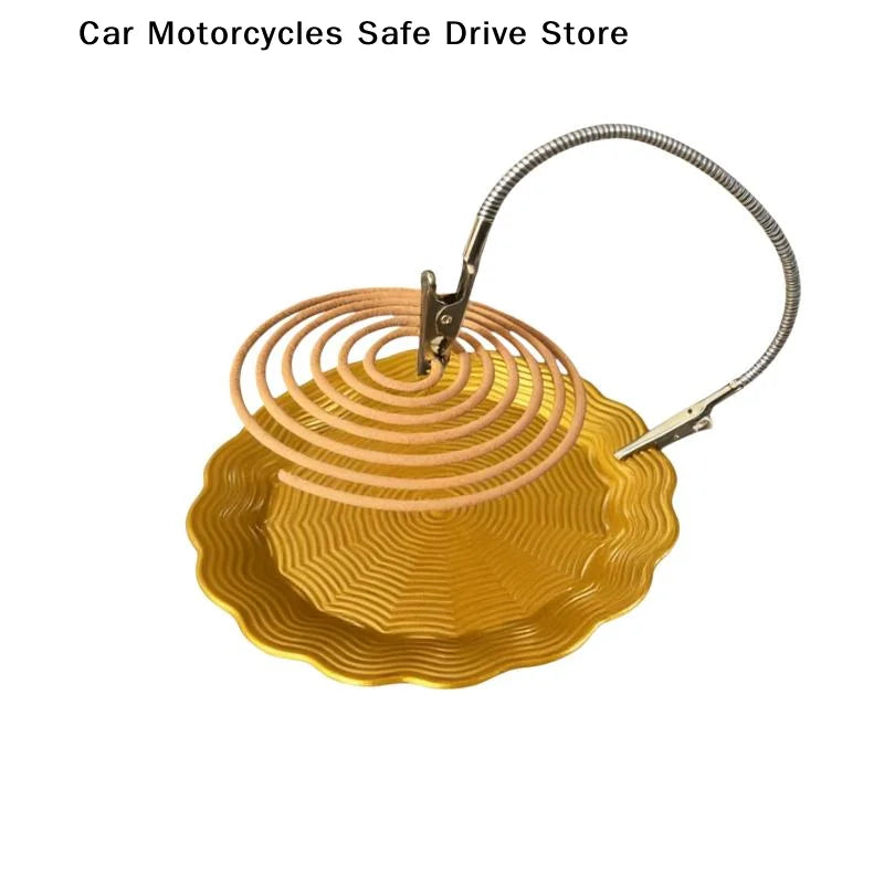 CMNew Multifunctional Iron Mosquito Coil Holder Portable Detachable