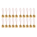 10/20 Pcs DIY Brass Mini Bell Christma Metal Bell Decoration Pendant Door Bell Diy Craft Wind Chime Brass Bell Decoration Access Zpaxo 20Pcs