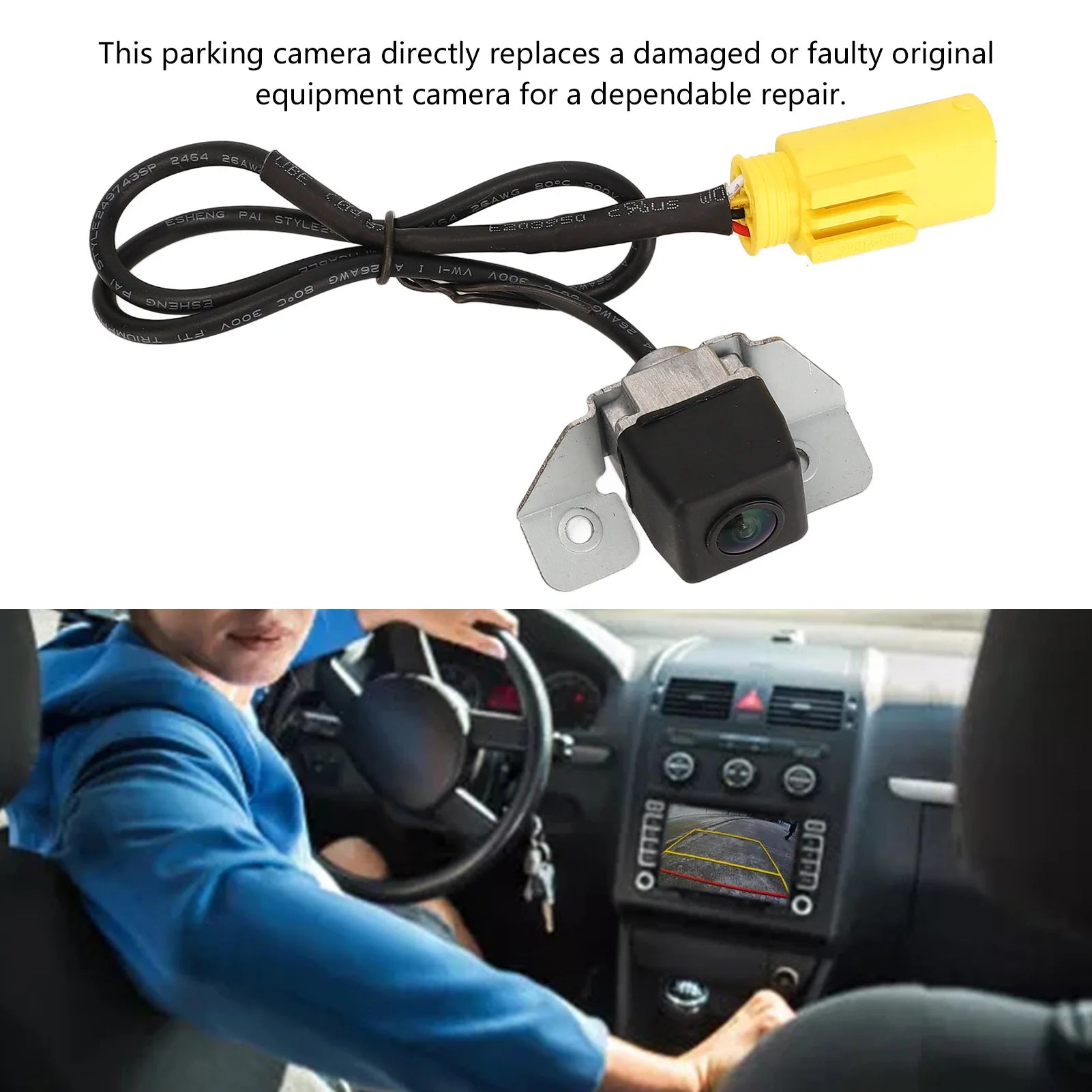 Car Rear View Backup Parking Camera IP68 Waterproof 95790 2S012