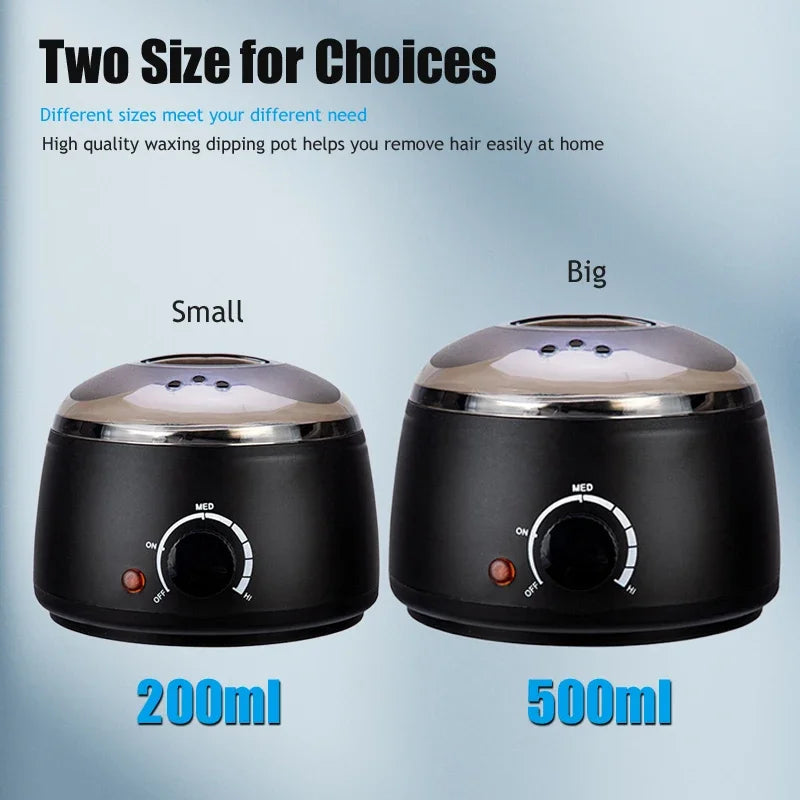 Portable Hair Removal Wax Melting Machine Kit & Wax Beans Wax Hair Removal Kit Zpaxo