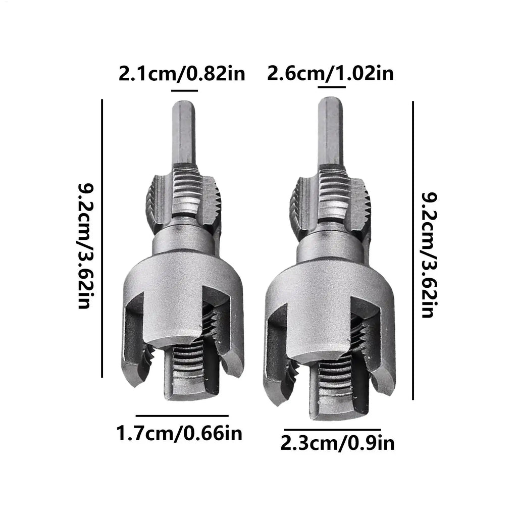 Integrated Internal External Pipe Thread Cutting Tool Electric Drill