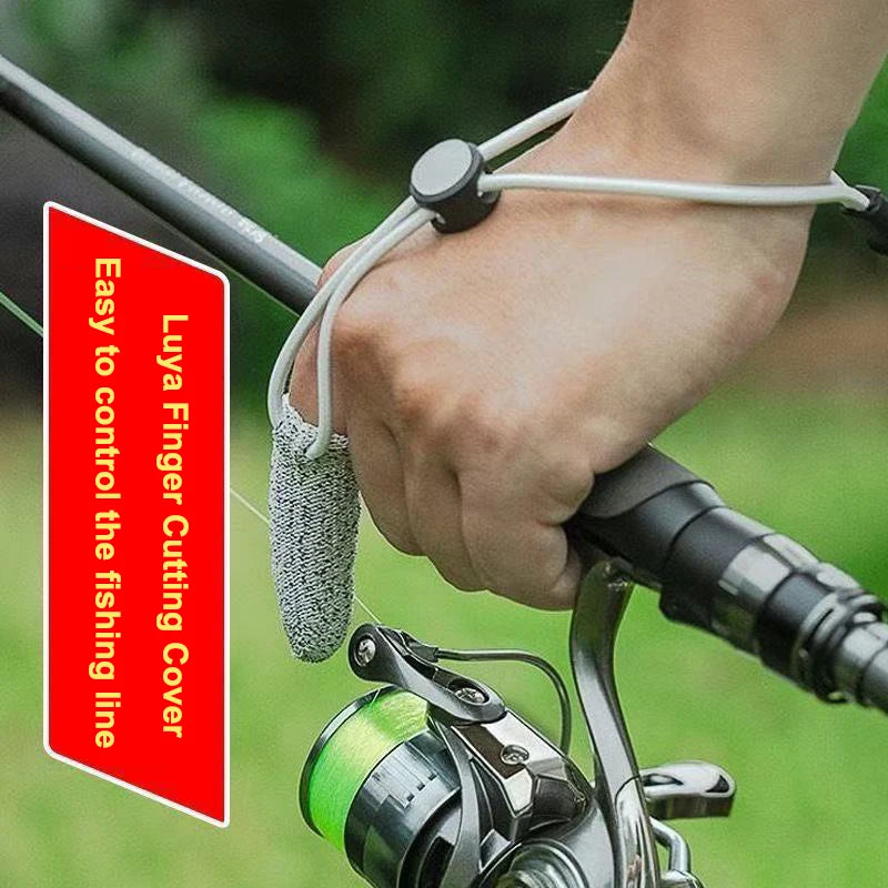 Single Finger Protective Glove Finger Cover For Fishing Anti-cut Fishing Finger Protector Glove For Casting Control For Outdoor Zpaxo