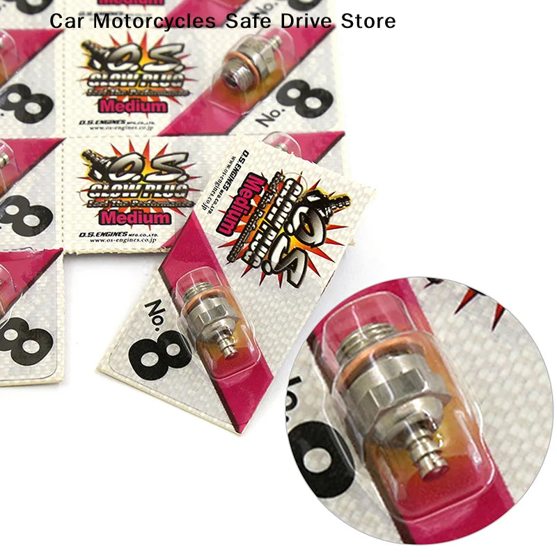 CM1Pc 2Stroke OS Engine Glow Plug OS8 No 8 O S N Plugs
