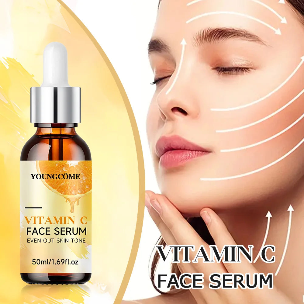 Facial Moisturizing Essence 30ml/50ml-Rich in Vitamin C,Aloe Vera and Hyaluronic Acid, moisturizes, brightens tightens the skin Zpaxo