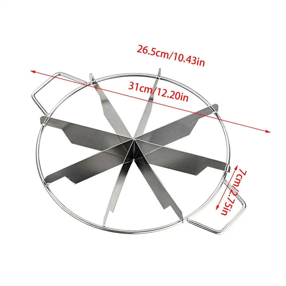 Stainless Steel Cake Divider Slicer 6 7 8 Divisions Cheese Pizza
