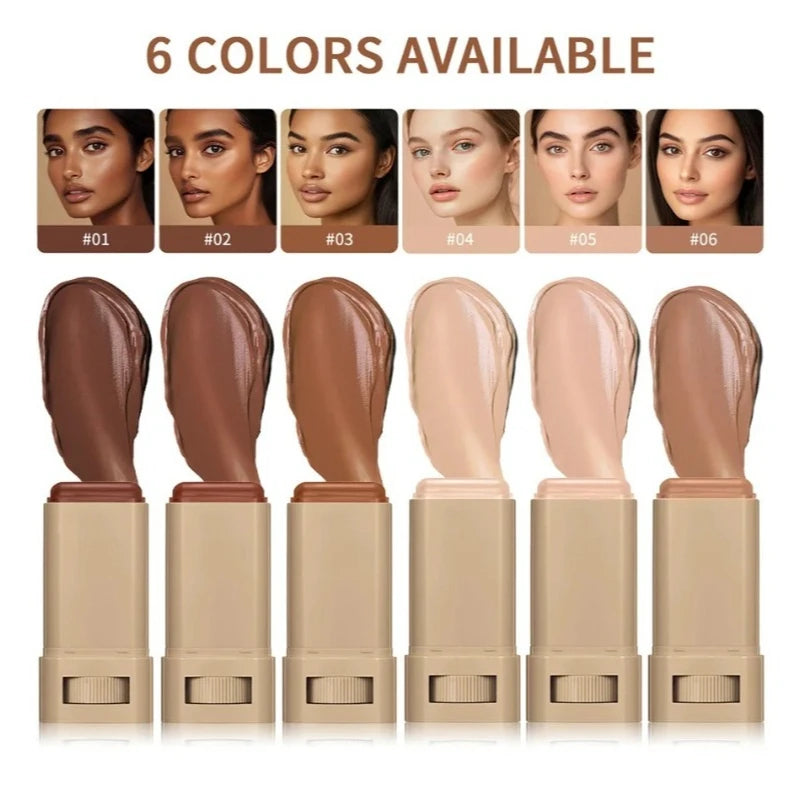Bronze Foundation Stick Balm Serum Boosted Skin Tint Nourishing Silky