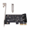 PCI‑E Cards PCI Express to SATA 3.0 2 Port SATA III 6Gbps Expansion Adapter Boards PCI‑Express Card Zpaxo Default Title