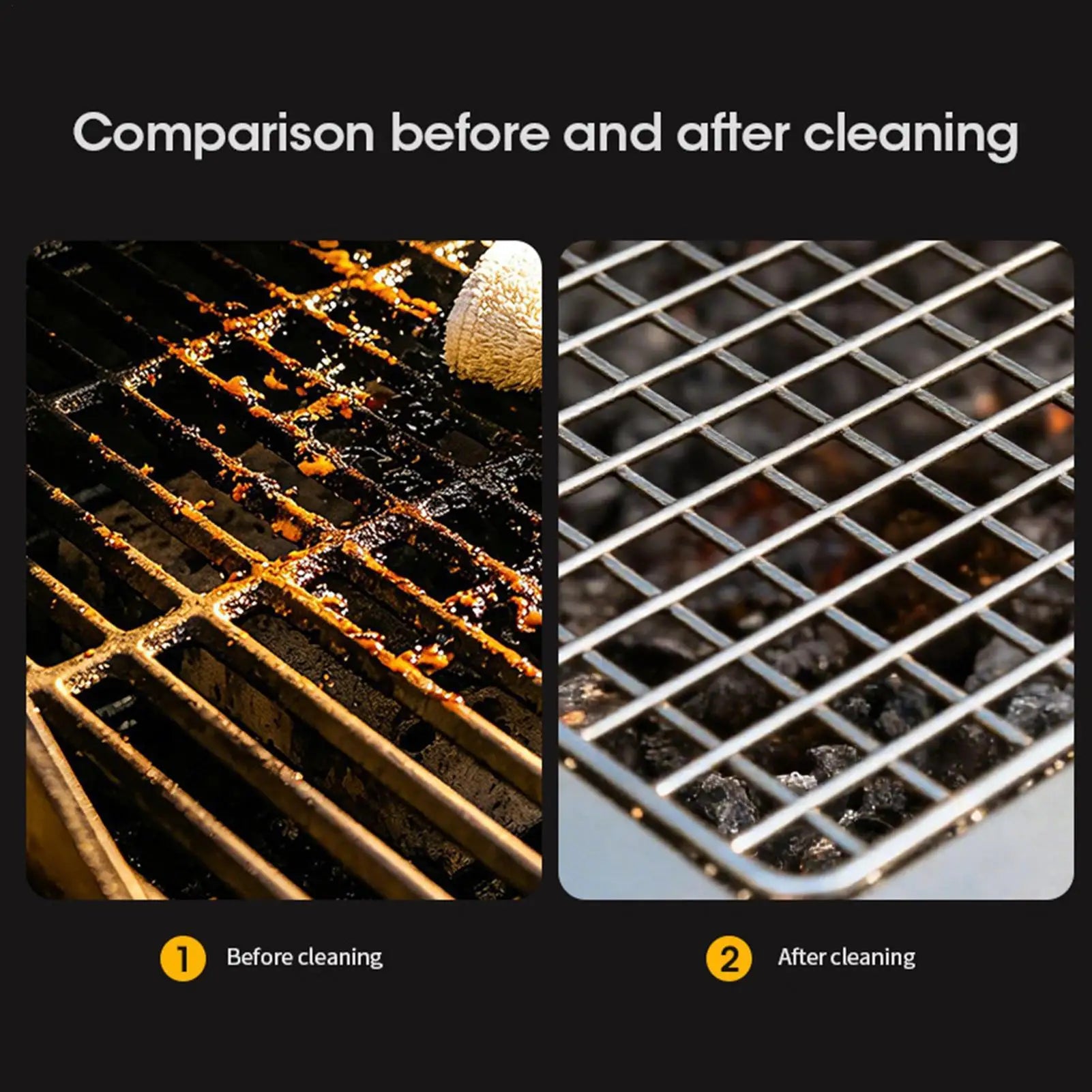 Electric Grill Brush 3000mAh 2 Powerful Speed Rechargeable Electric Grill Cleaner For Barbecue Grates Oven Kitchen Camping Zpaxo