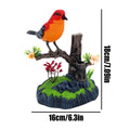 Simulation Electronic Bird Kids Toy Chirp Pen Holder Decorative Zpaxo Orange United States