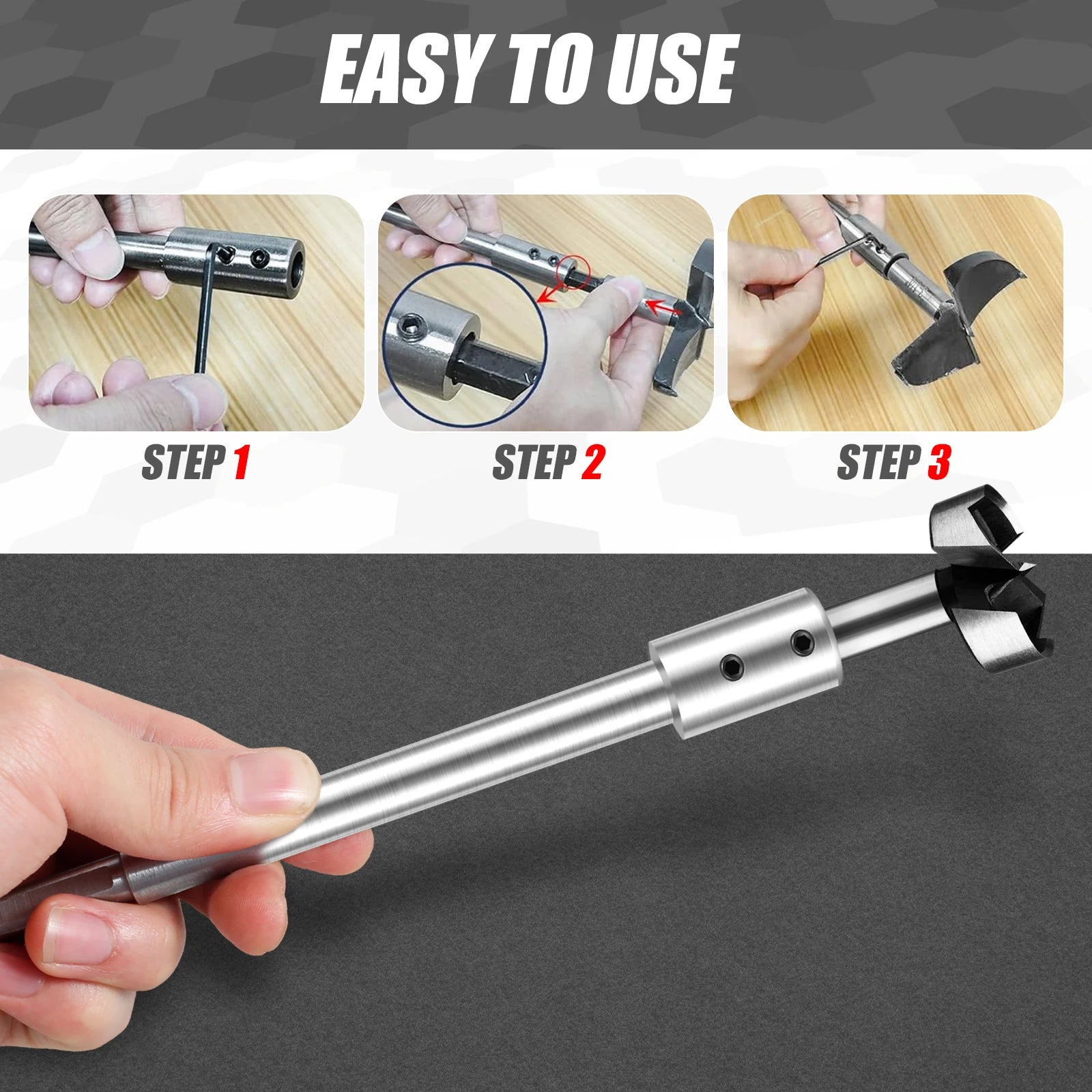 4pcs 17cm Core Bit Extension 0.36inch Hex Magnetic Bit Holder Durable Extension Drill Driver Sleeve Adapter For Electric Drill Zpaxo
